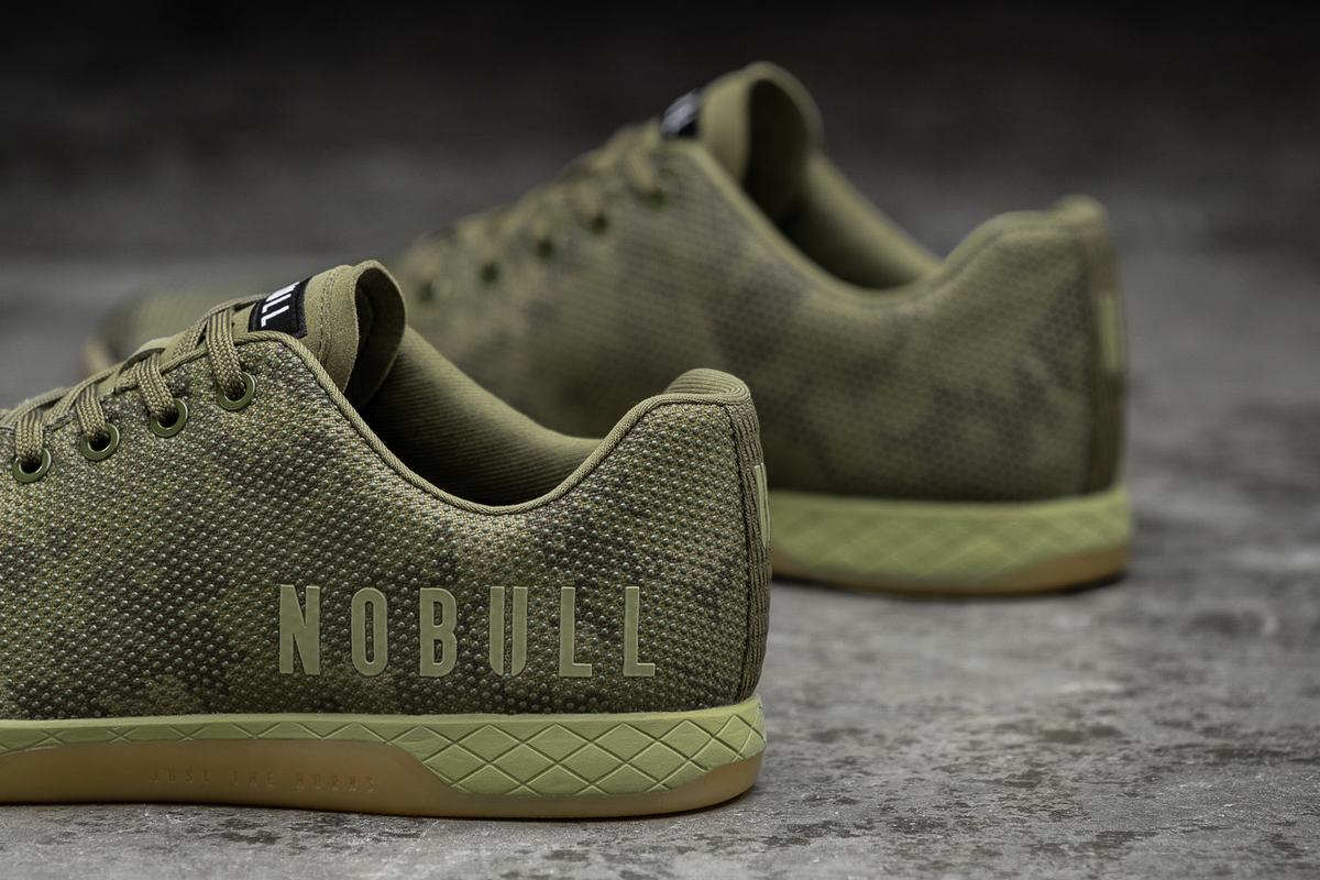 Nobull Superfabric Women's Trainers Camo | Australia (YM9362)